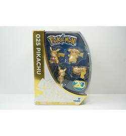 Tomy Pokemon 025 Pikachu - Pack of 4 Mini Figures NEW