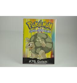 Pokemon Postcard #76 Golem