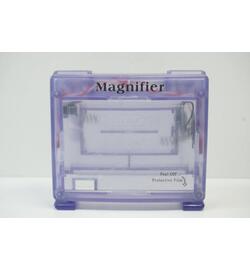 Vergrootglas met Licht Accessoire Geschikt voor Game Boy Pocket & Game Boy Color - Paars Transparant