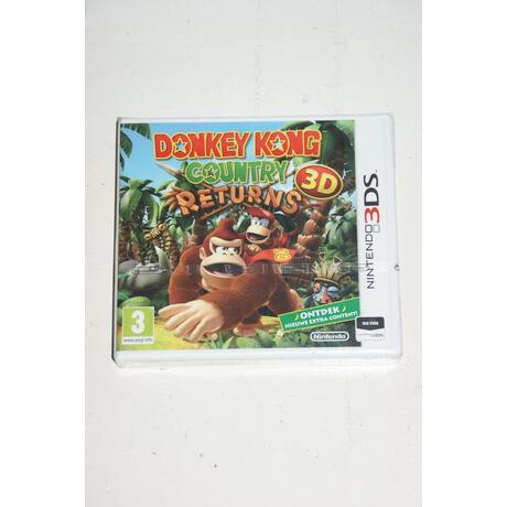 Donkey Kong Country Returns 3D - NIEUW in seal
