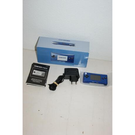 Gameboy Micro Blauw (BOXED)