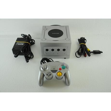 Gamecube Console SILVER compleet
