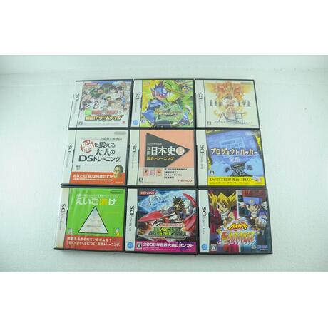 Lot van 9 Japanse DS Games