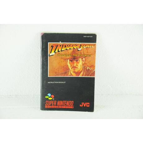 Indiana Jones' Greatest Adventures - Manual