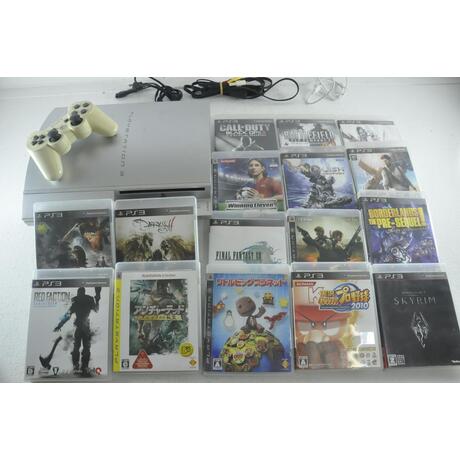 Ps3 Console with 9 games Call of duty,Resident evil