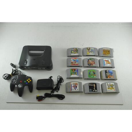 Nintendo 64 Set Pokemon Mario Golf Japan