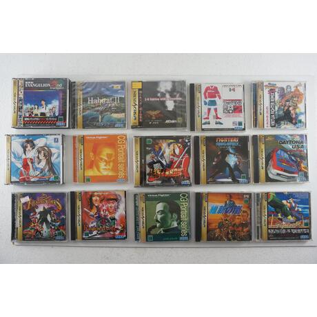 Saturn Set 15 Games Japan Daytona USA Last Bronx