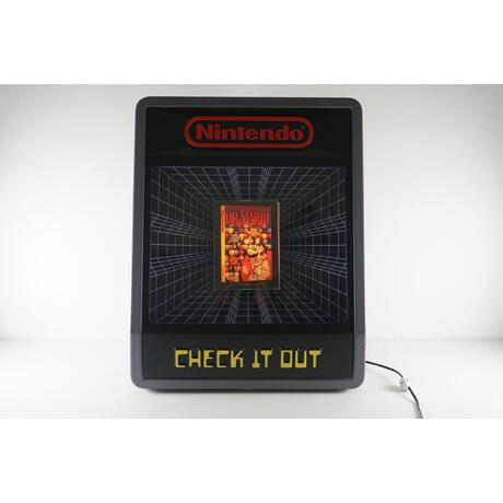 DR. Mario Check It Out Display Sign