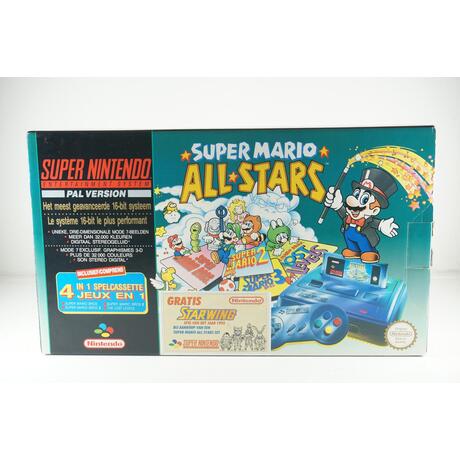 Super Nintendo Mario All Star Pak Console Boxed HOL