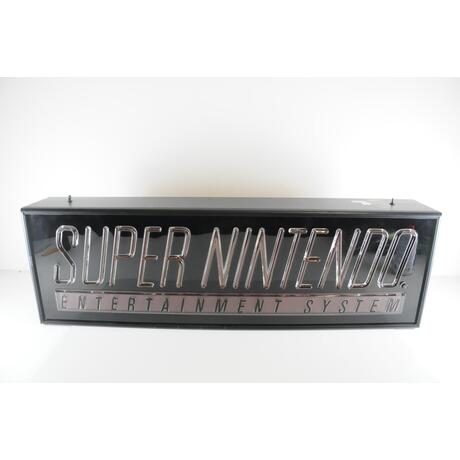 Official Nintendo M37R Super Brite Store Sign NES Display