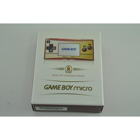 Game Boy Micro Special 20th Anniversary Edition Sealed