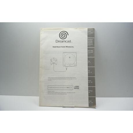 Sega Dreamcast Instruction Manual
