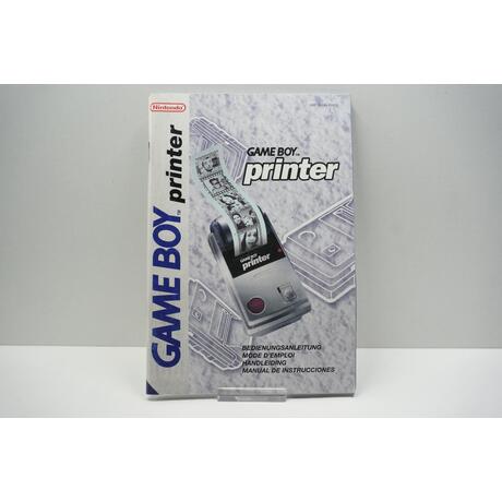 Game Boy Printer Manual