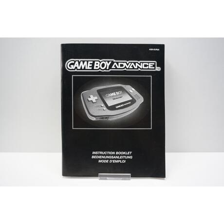 Nintendo Game Boy Advance Instruction Booklet EUR(A)