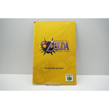 The Legend of Zelda Majora's Mask Instruction Booklet AUS