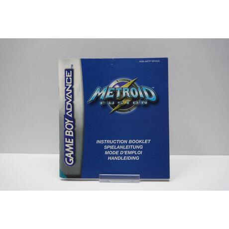 Metroid Fusion Instruction Booklet (Game Boy NFHUG