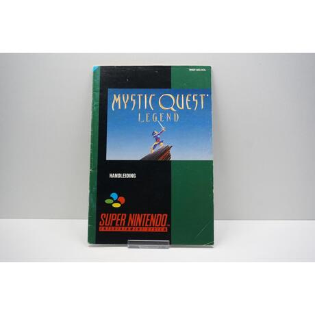 Mystic Quest Legend Handleiding Manual HOL