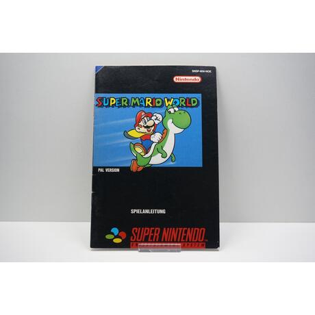 Super Mario World Spielanleitung Manual NOE