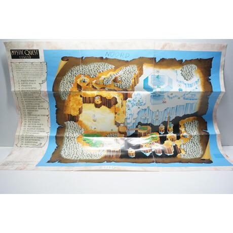 Mystic Quest Legend Map