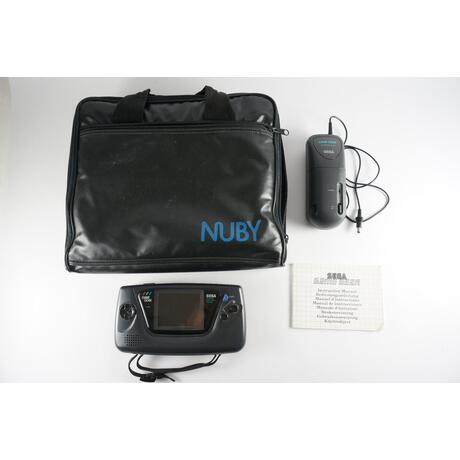 Sega Game Gear Console With Bag, Screen works at angle, sound only via Jack