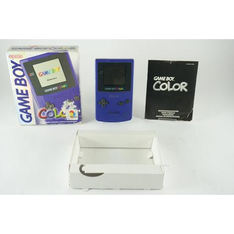 Gameboy Color Purple Console Boxed