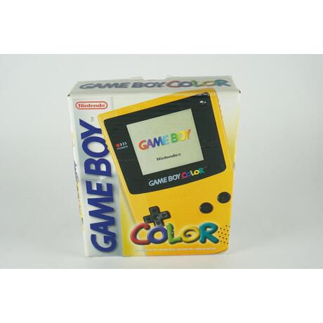 Gameboy Color Console Boxed Yellow Speaker Not Work