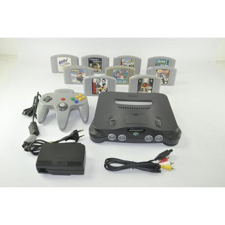 Nintendo64 Console (9 Games)
