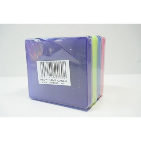 GameBoy Color Game Cases 4pcs NEW