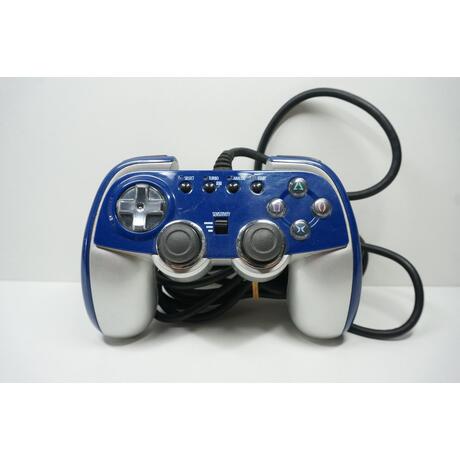 Cyber Gadget Playstation 2 Controller Blue/Silver
