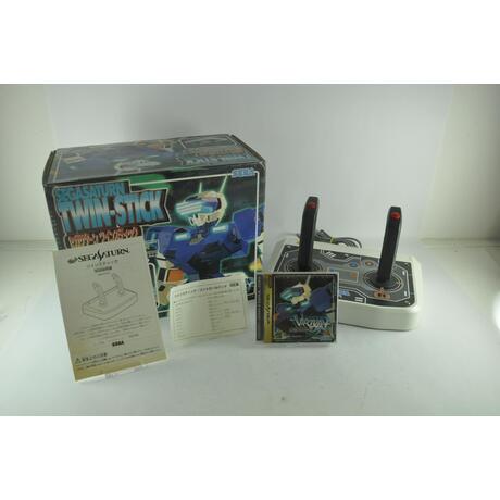 Twin Stick Controller Sega Saturn HSS-0154 & Virtual-On Twin Sticks JPN