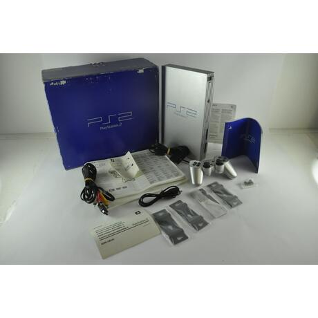 Playstation 2 Console Phat Silver Boxed
