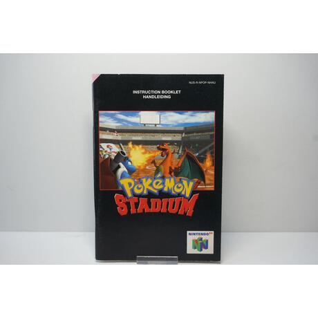 Pokemon Stadium Instruction Booklet NHAU