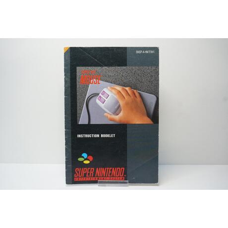 Super NES Mouse Manual HM(FAH)