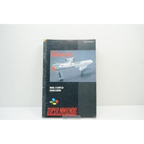 Super NES Nintendo Scope Manual SS(FAH)-1