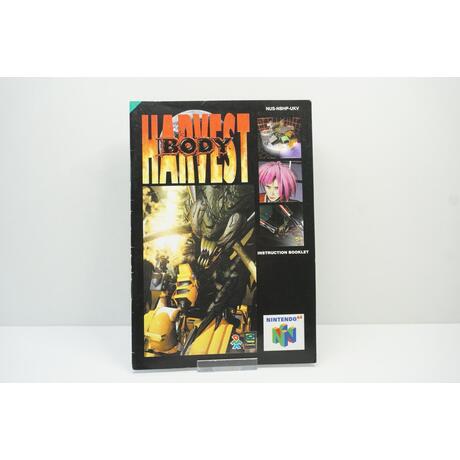Body Harvest Instruction Manual UKV