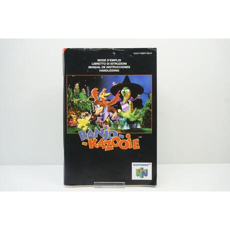 Banjo-Kazooie Manual NEU4