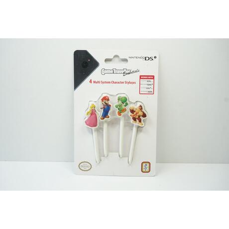 Game Traveller Essentials 4 Multi System Cahracter Styluses NEW