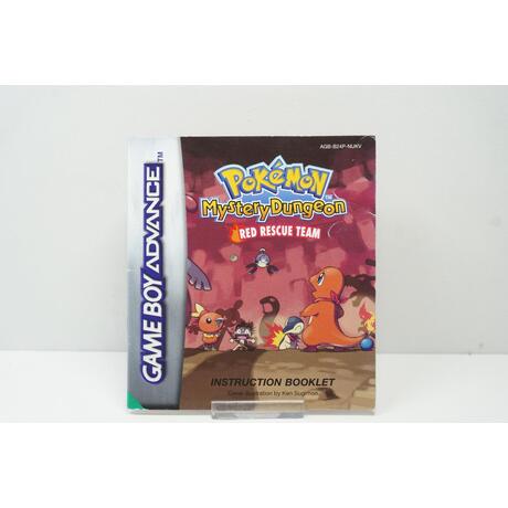 Pokemon Mystery Dungeon: Red Rescue Team NUKV Manual