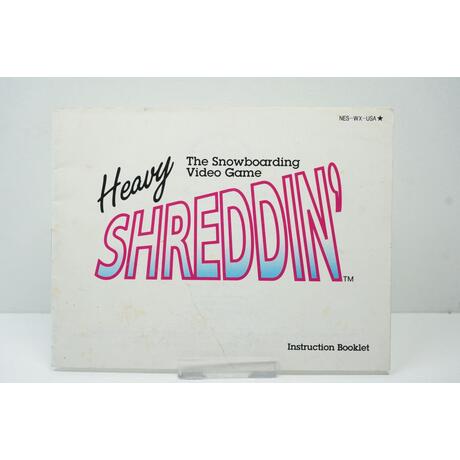 Heavy Shreddin' Manual USA