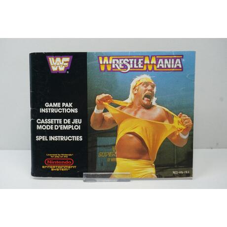 WWF WrestleMania Manual FRA