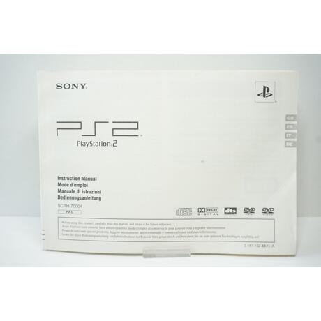 Sony Playstation 2 Manual