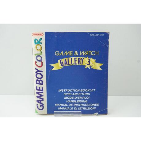 Game & Watch Gallery 3 Manual NEU6