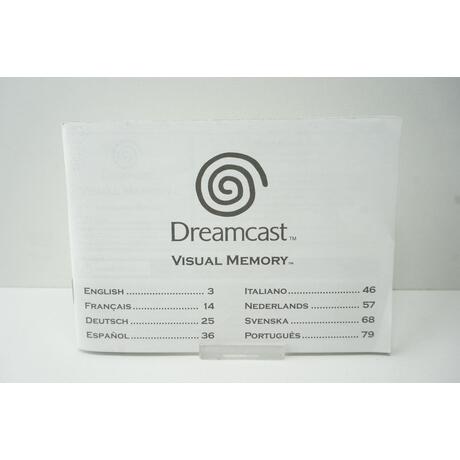 Sega Dreamcast Visual Memory Manual