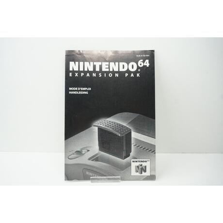 Nintendo 64 Expansion Pak Manual