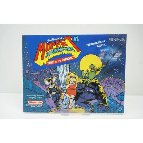Jim Henson's Muppet Adventure: Chaos at the Carnival Manual USA