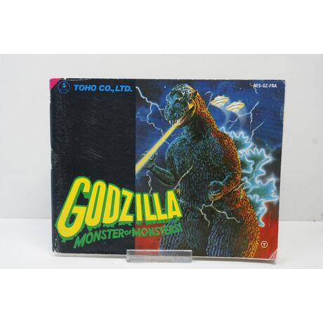 Godzilla: Monster of Monsters! Manual FRA