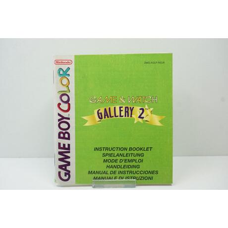 Game & Watch Gallery 2 Manual NEU6
