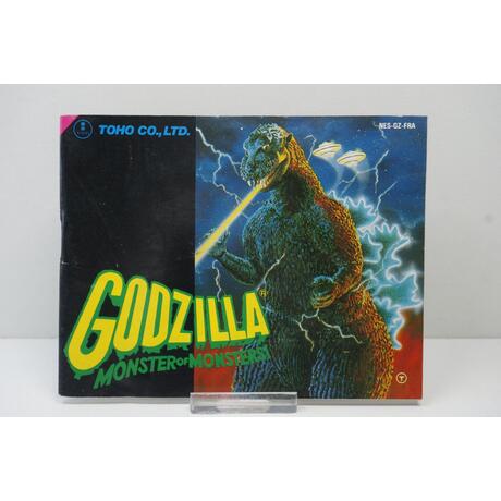 Godzilla: Monster of Monsters! Manual FRA