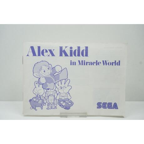 Alex Kidd in Miracle World Manual