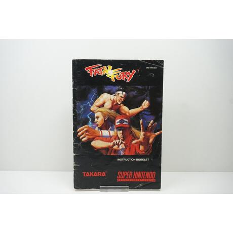 Fatal Fury Manual USA